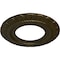 Ekena Millwork Claremont Ceiling Medallion (Fits Canopies up to 5 5/8"), 9"OD x 4 1/2"ID x 1/2"P, Green Gold CM09CLGGS - alternate 4